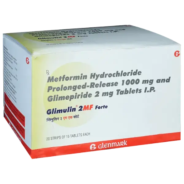 Glimulin 2MF Forte Tablet PR